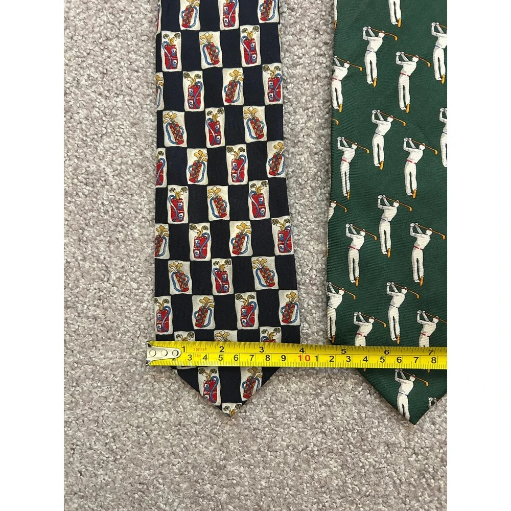 Polo Ralph Lauren Marks & Spencer Ruffler Ties Mens OS Multi Excellent Golf Set3